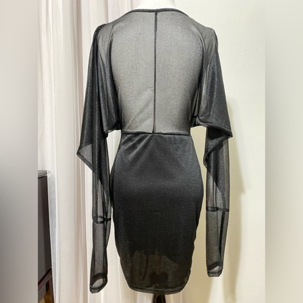 BLACK MINI DRESS🖤 - Picture 6 of 8